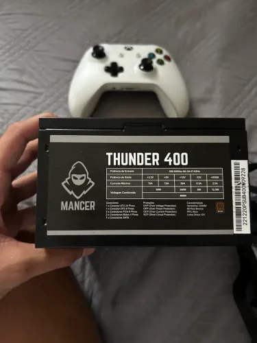 FONTE DE 400WTS DA MANCER 80PLUS BRONZE PFC ATIVO