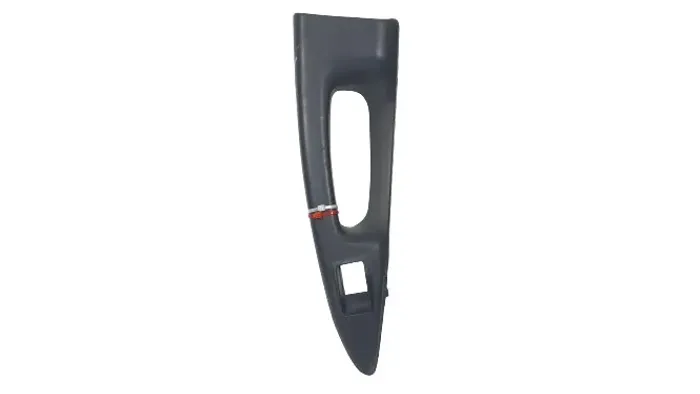 Moldura Puxador Porta Tras. Esq. Audi A4 B5 94 A 01 Detalhe Cinza