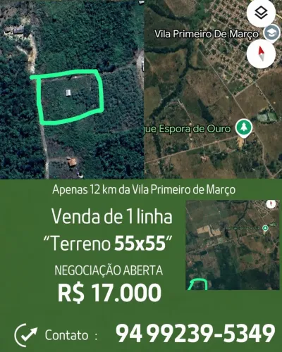 Vendo 1 linha de terra