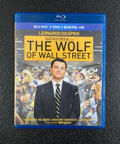 blu ray + dvd the wolf of wall street (importado) martin scorsese, leonardo dicaprio