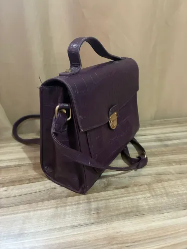 Bolsa tiracolo roxa