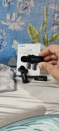 Microfone Lapela Boya V20 (PAR)