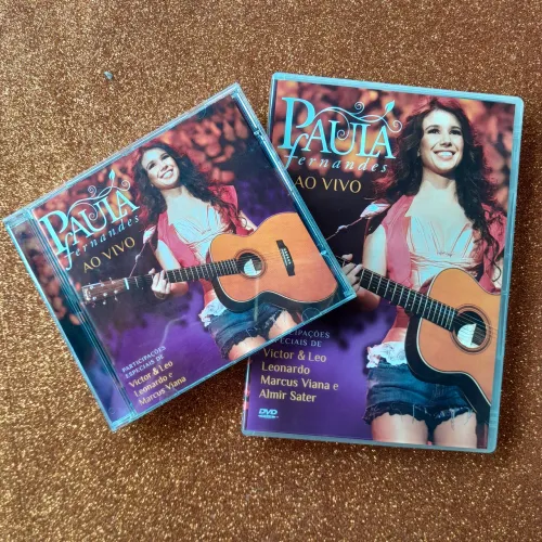 Cd e DVD Paula Fernandes AO VIVO