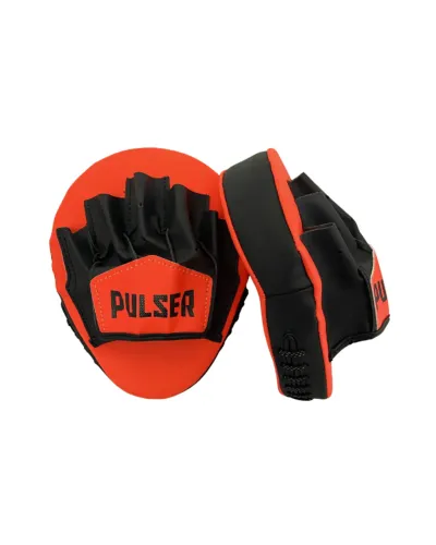 Par Luva Foco Manopla Aparador Soco Rápida Muay Thai Boxe Thunder Pulser