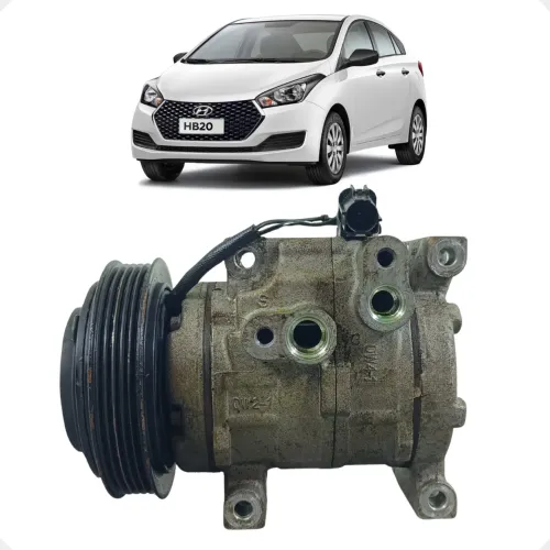 Compressor Ar Condicionado Hyundai HB20 1.0 2018 2019 2020
