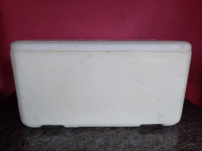 Caixa térmica isopor 80 litros