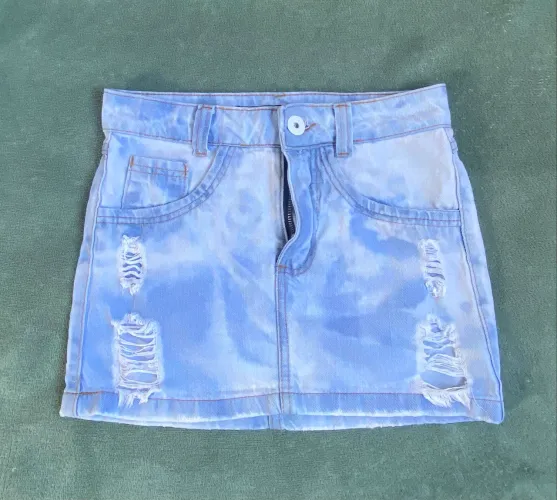 Saia jeans