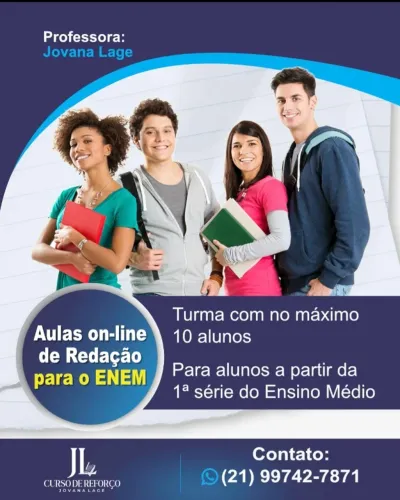 Aula de Redação on-line para o ENEM 