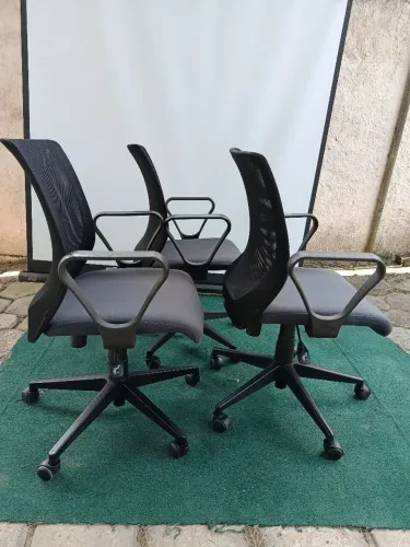 Cadeira escritório ergonômica anatômica 