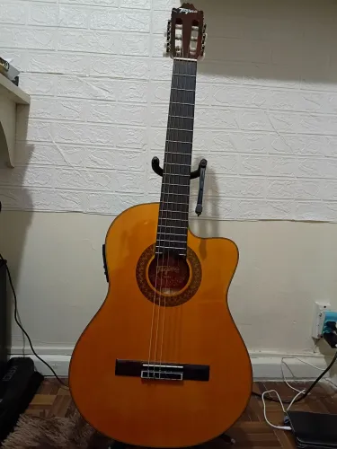 Violão Tagima Madri modelo Flat elétrico (semi novo)