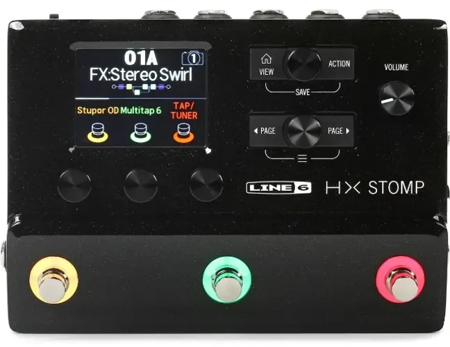 Pedaleira Multi-efeitos Line6 - Hx Stomp