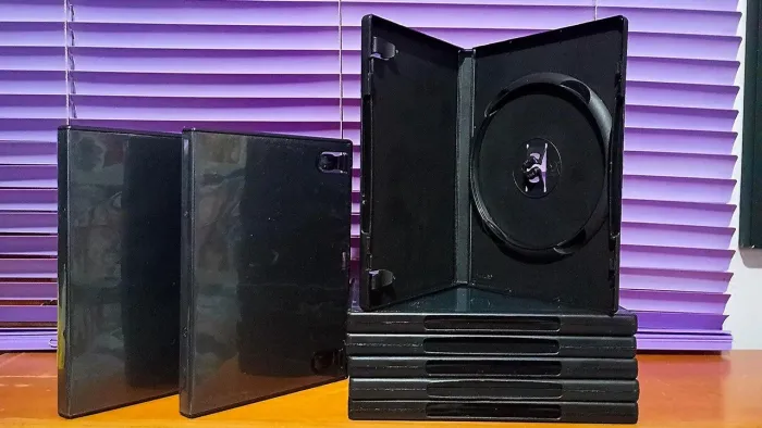 Estojos para DVD Kit com 10 Unidades
