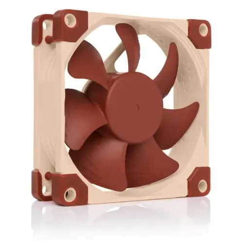 Kit com 2 Ventoinhas Noctua NF-A8 PWM, Fan 80mm, 2200RPM, Construção Premium, Marrom, PC
