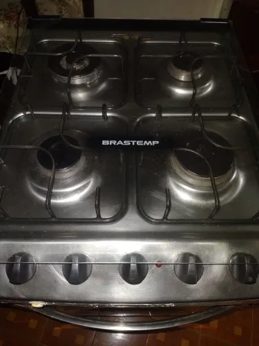 FOGÃO BRASTEMP ACTIVE TIMER GRILL