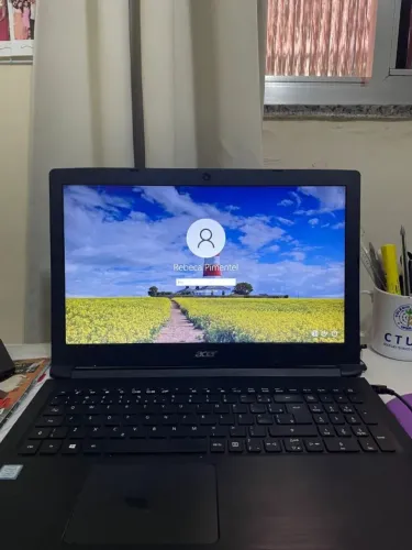 Notebook Acer usado com SSD