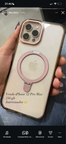 Vendo iPhone 12 Pro Max 256 gb