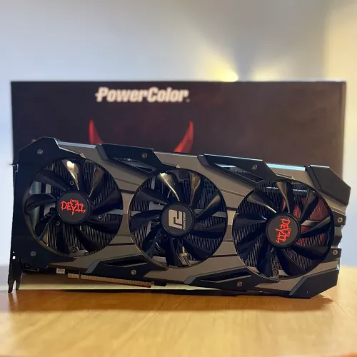 Placa de Vídeo PowerColor Red Devil RX 5700 XT - 8GB GDDR6