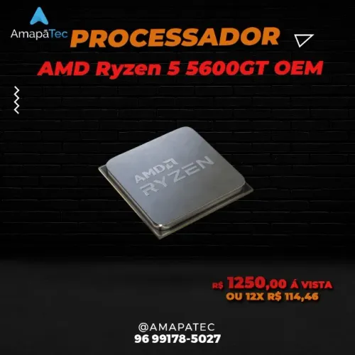 Processador  Am4 Ryzen 5 5600gt OEM