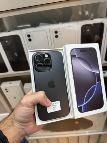 IPHONE 16 PRO 128GB PRETO COM CAIXA SEMI NOVO MEGA PROMO