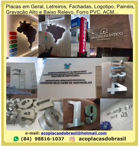 Placas, Letreiros, Fachadas...