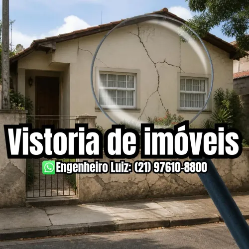 Vistoria de Imóvel - Rachaduras e Infiltrações