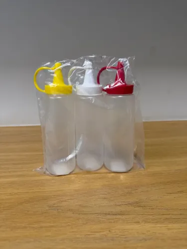 Kit com 3 Bisnagas de 200ml - Ideal para Lanchonetes, Restaurantes e Revenda