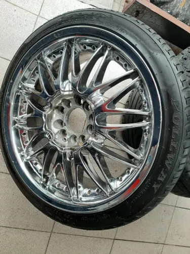 Roda aro 17 Breyton cromada multi furo de 5 Volkswagen 