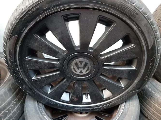 Roda aro 17 Palitada Preta Volkswagen Perua Kombi 