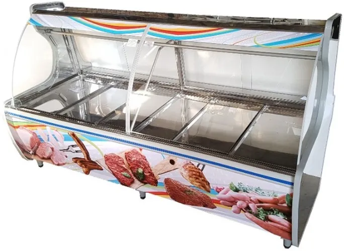 Balcão Expositor Carnes Refrigerado 2,50m Imponente