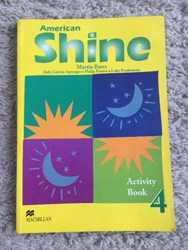 Livro Inglês American Shine 4 Activity book Exercícios Macmillan Brasil Novo Nunca Usado!