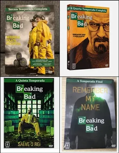 DVDs Série Seriado Breaking Bad Originais