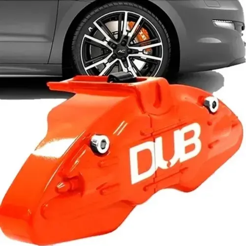Capa Para Pinça De Freio Universal Laranja Dub Par