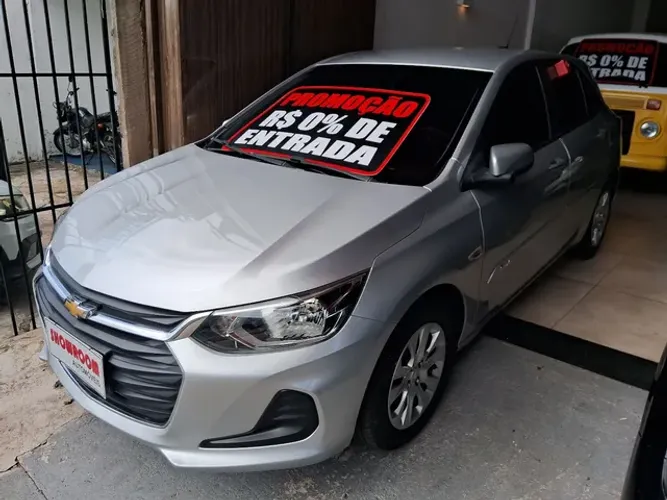 CHEVROLET/ONIX 1.0 LT3 COMPLETO ANO 2020  COM ENTRADA NA PROMISSÓRIA