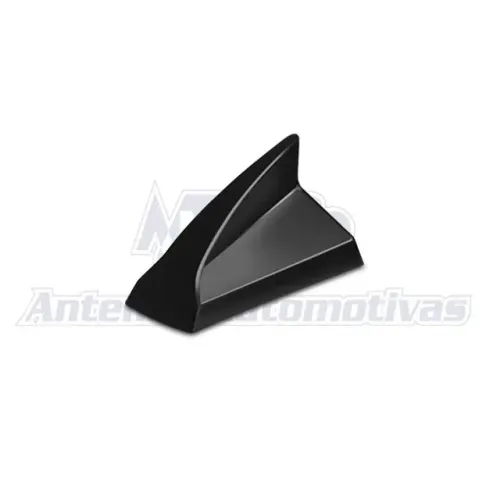 Antena de Teto Esportiva Tubarão Shark Receptiva Am / Fm - Preta - Fácil instalação