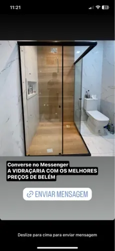 DESCONTÃO EM BOX, JANELA E PORTA DE VIDRO TEMPERADO