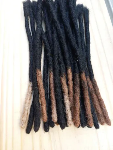 Dreadlocks sintéticas - Dreadlock protese - Dreadlock 100% humano