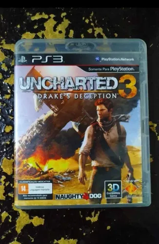 Joogo de PS3 Uncharted 3 Drake Dexeption