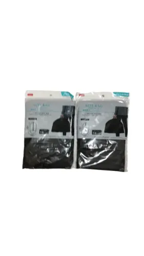 Kit com 2 Capas Protetora de terno para viagem 60cm x 90cm Daiso