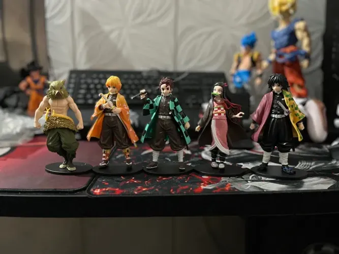 Miniaturas Kimetsu no Yaiba (Demon Slayer) novas