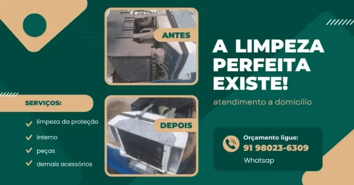 AR CONDICIONADO - LIMPEZA E INSTALAÇÃO