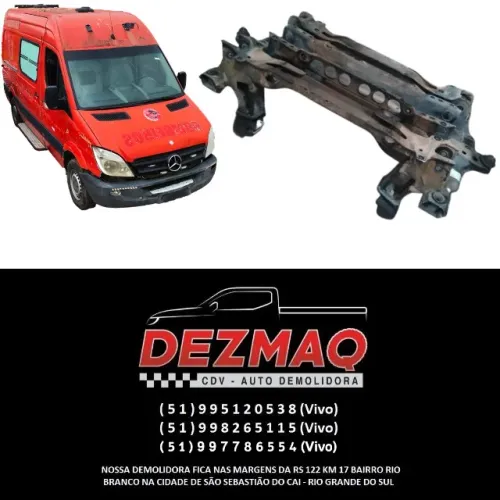 Agregado Dianteiro Suspençao Mercedes Sprinter 415 2012/2019