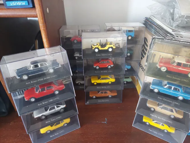Miniaturas Carros Inesqueciveis do Brasil
