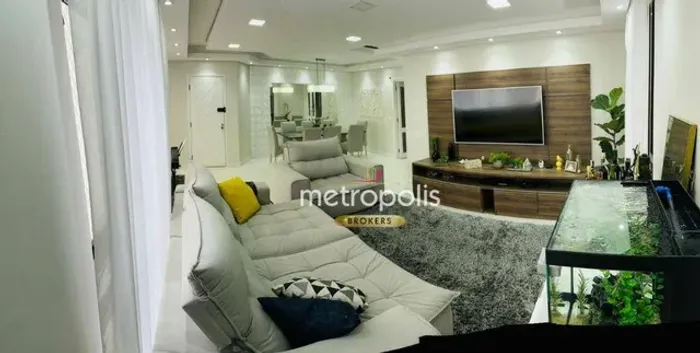 Apartamento com 3 dormitórios à venda, 158 m² por R$ 1.235.000,00 - Vila Santa Teresa - Sa