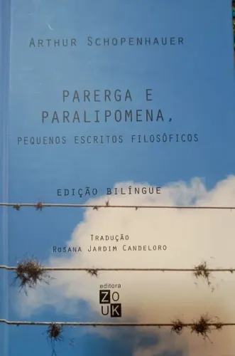  Parerga e Paralipomena de Arthur Schopenhauer