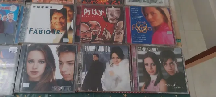 CDs originais sandy Junior karametade SPC 