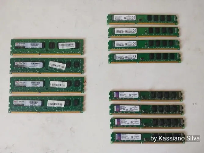 memórias Pc/Notebook ddr4 ddr3 ddr2 testadas/seminovas
