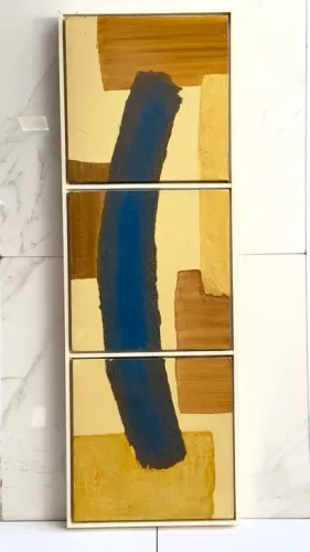 Quadros Assinados Exclusivos - Arte Abstrata para Ambientes Sofisticados