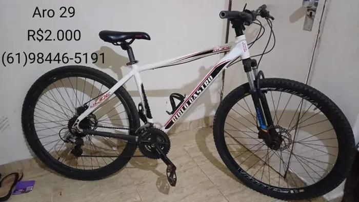 Bike aro 29. R$3.000,00<br>R$2.000<br> *
