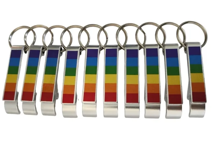 Chaveiro abridor pride - 10 unidades 