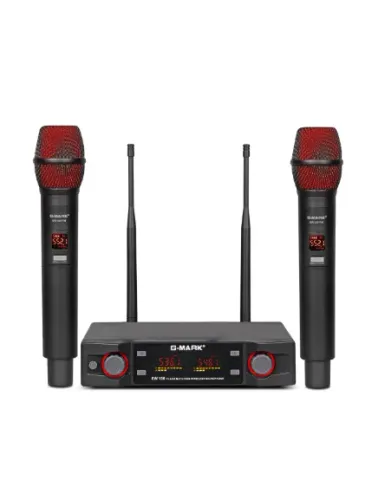 Microfone sem fio G-mark EW100us, sistema de microfone portátil